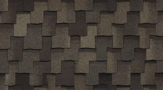 Brown architectural asphalt shingle texture