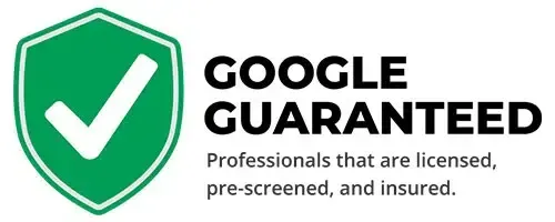 A green shield icon with a white checkmark next to the text 