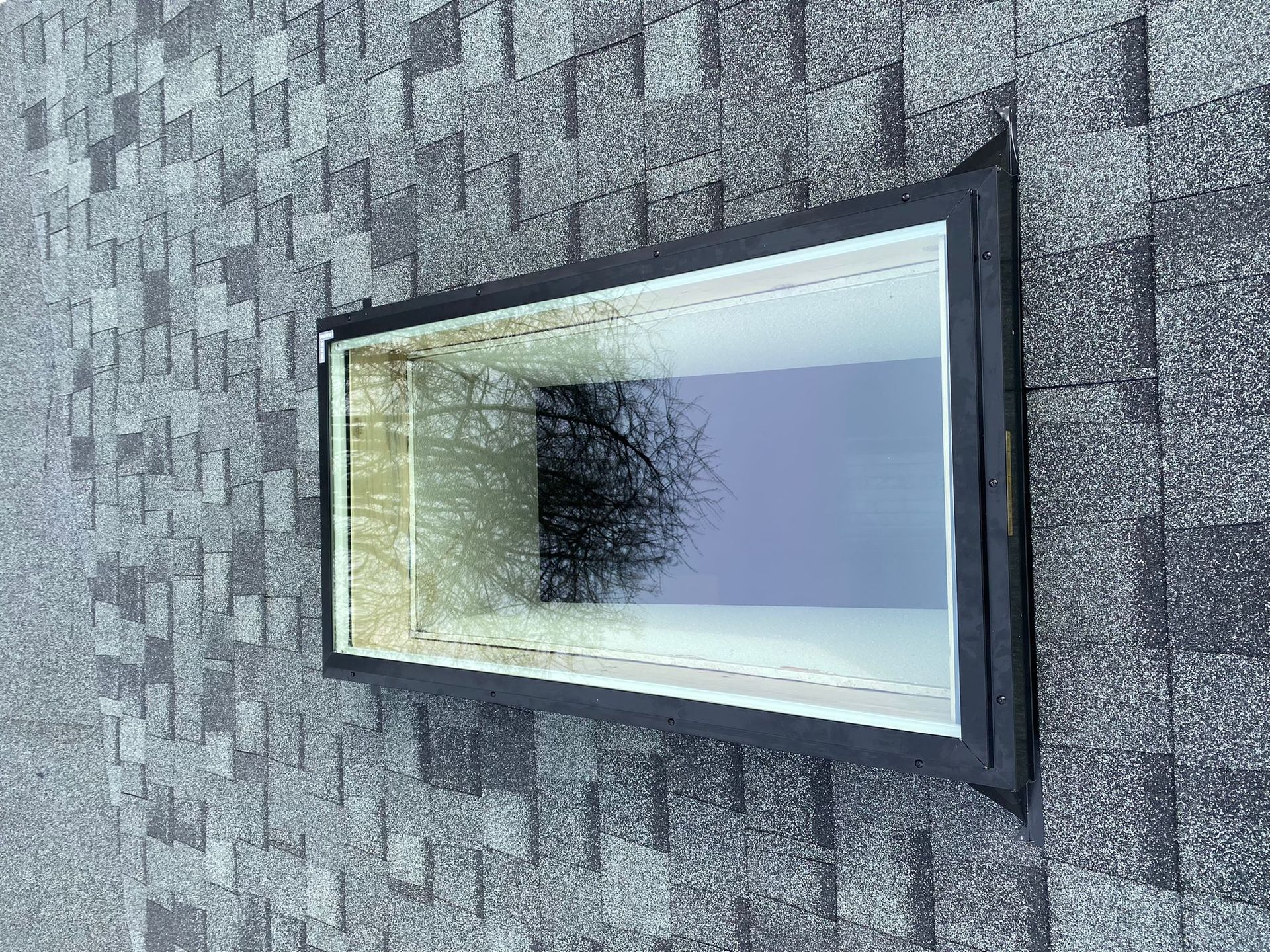 new skylight repalcement on surrey shingle installation