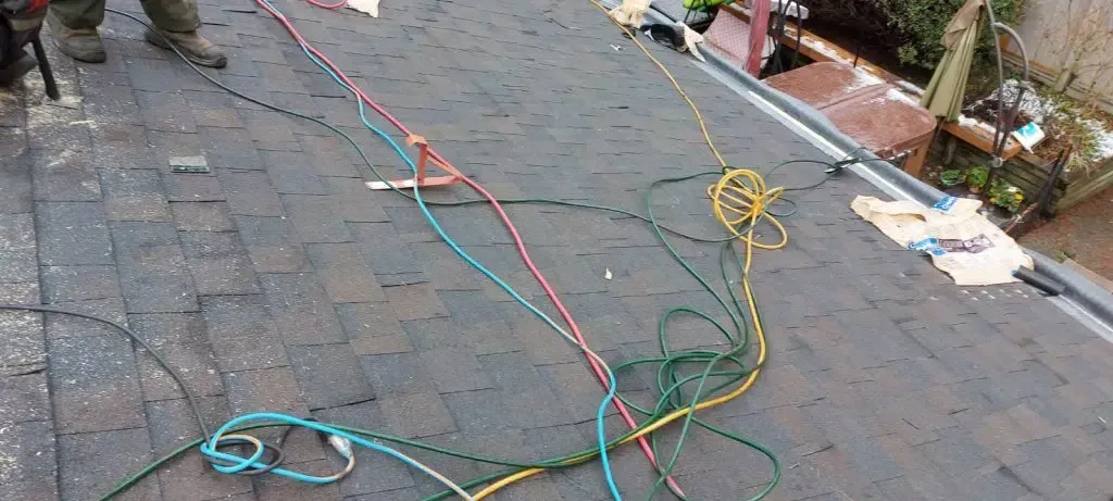 average price to reroof a house