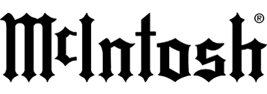 Black McIntosh logo in Gothic lettering with a registered trademark symbol