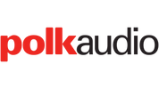 Polk Audio logo in red and black text on a white background