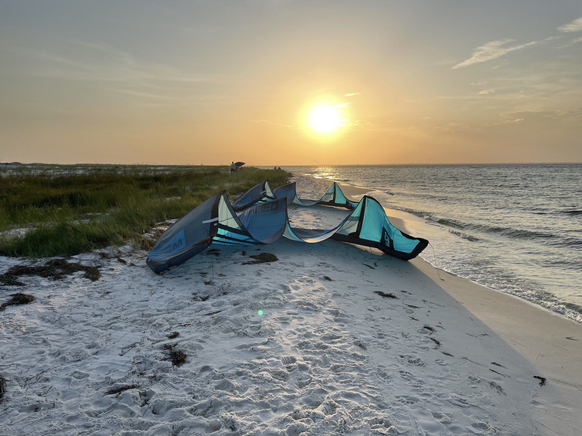 Pensacola, FL sunset with Kites