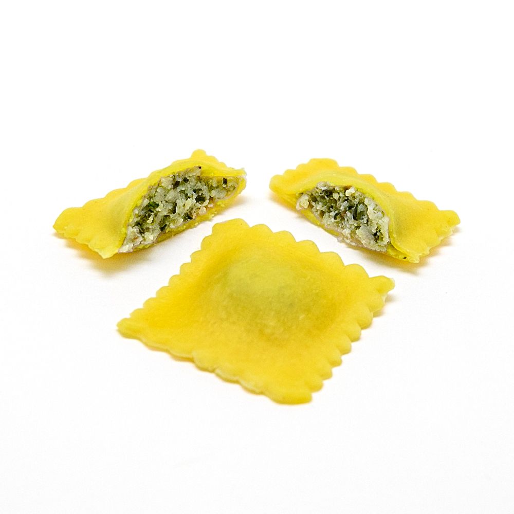 Pesto ravioli
