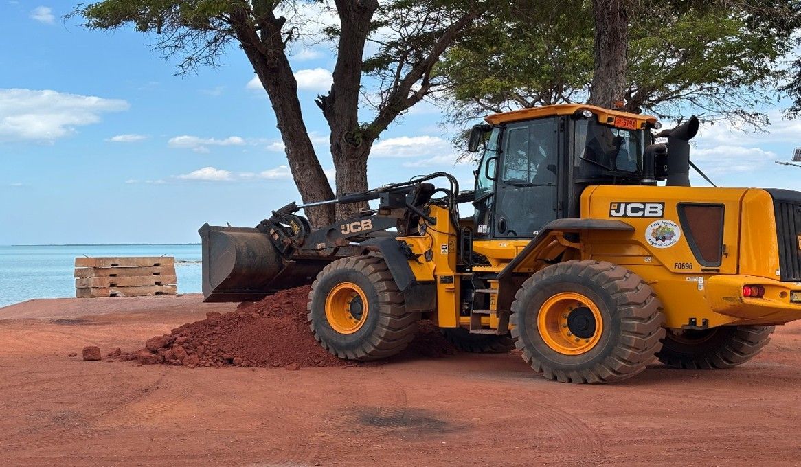 An excavator