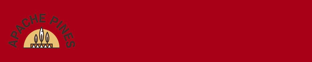 A red background with a yellow logo on it.