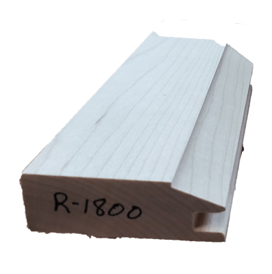 a piece of wood with r-1800 written on it