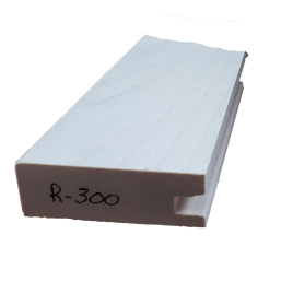 a white piece of wood with r-300 written on it