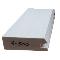 a white piece of wood with the numbers r-500 written on it
