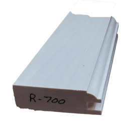 a white piece of wood with r-700 written on it