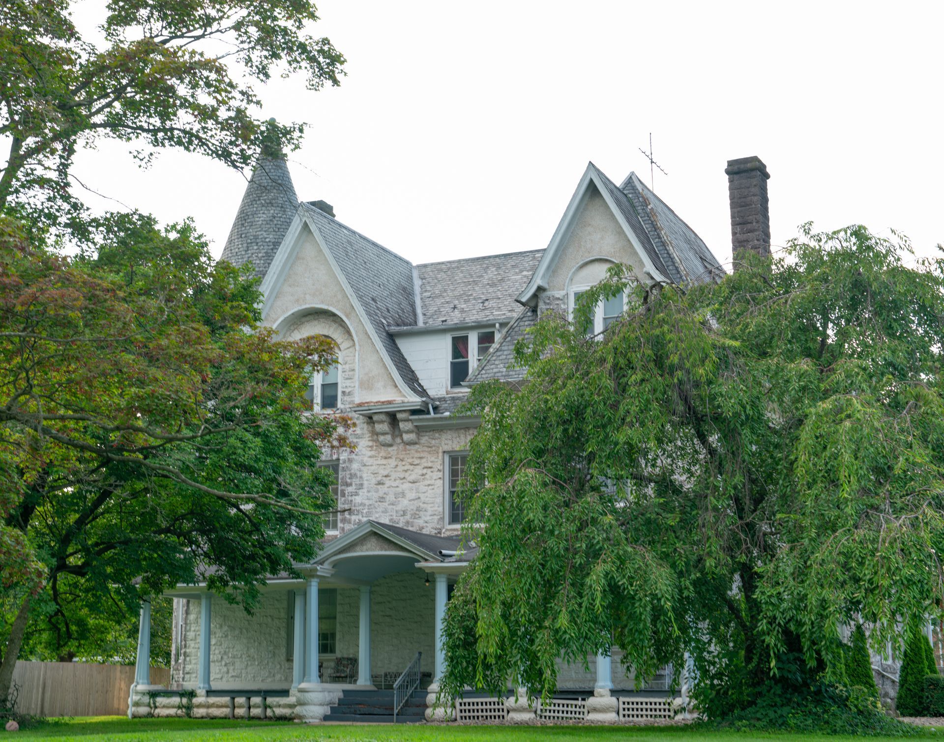 Photo of the building, seen from a distance