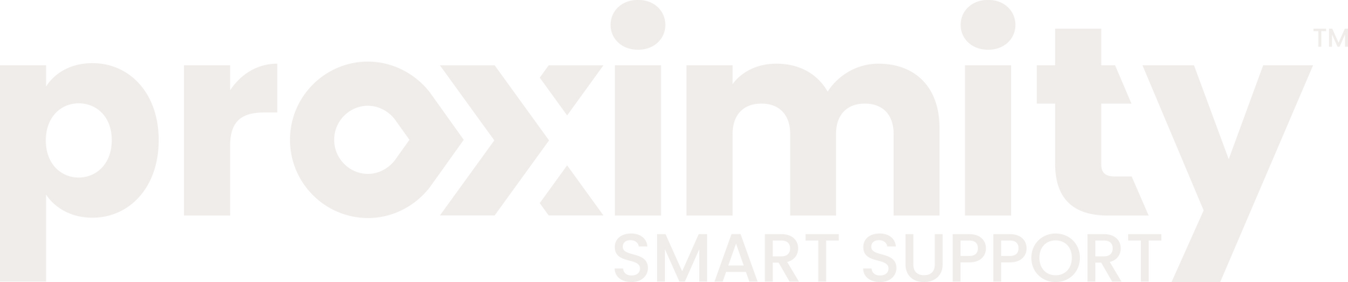 Faint white logo reading “proximity” with smaller text “SMART SUPPORT” beneath it on a light background