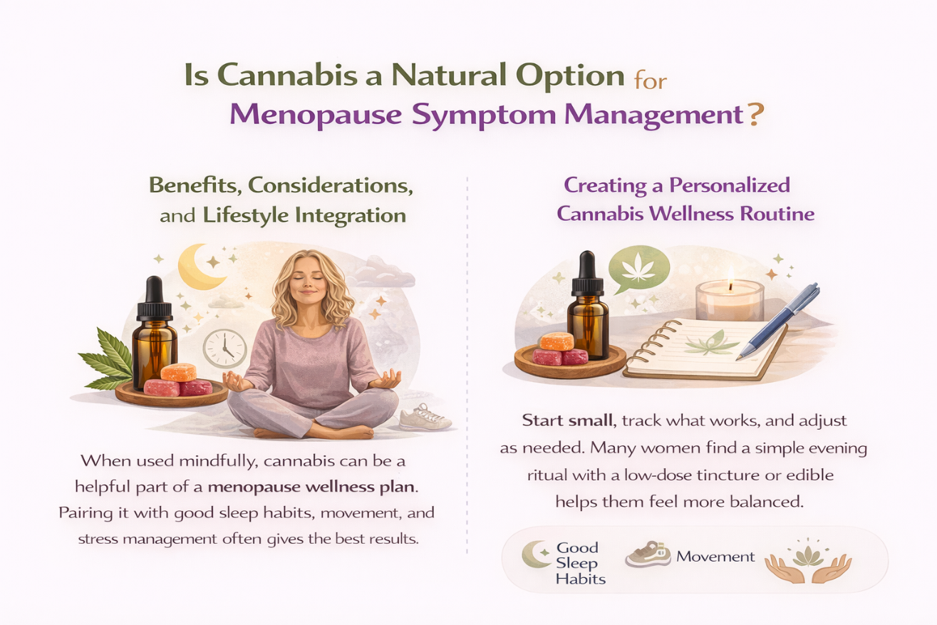 Cannabis for Manopause Symptom management