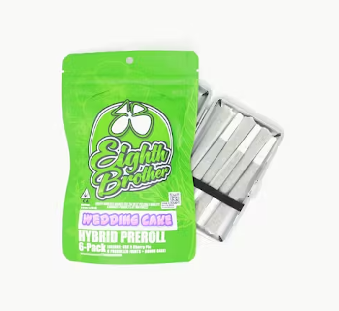 Eighth Brother Wedding Cake Pre Roll 6Pk