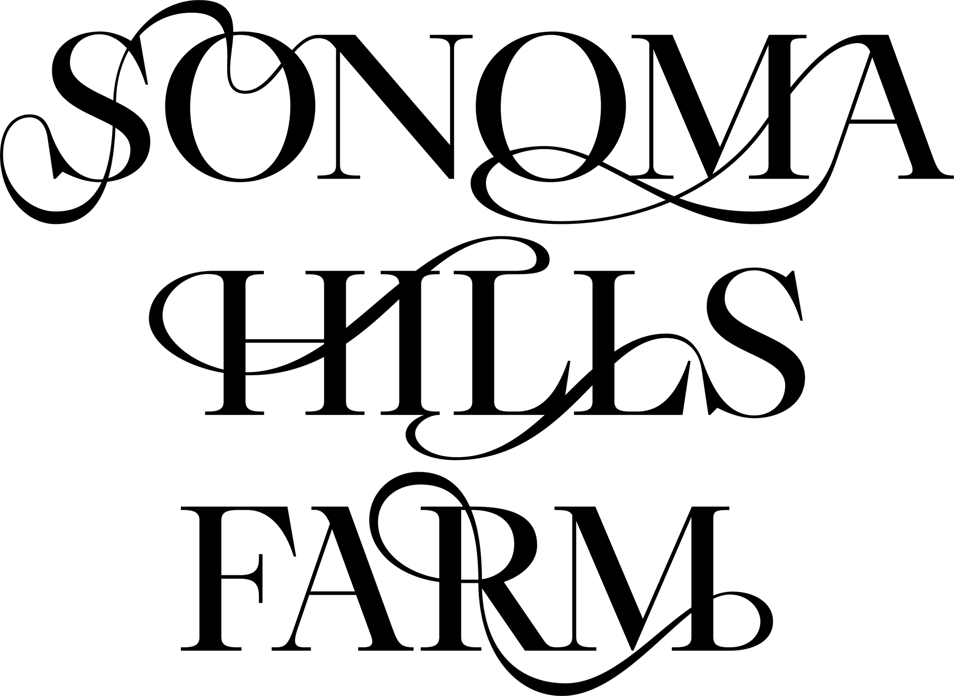 Sonoma Hills Farm Brand Logo