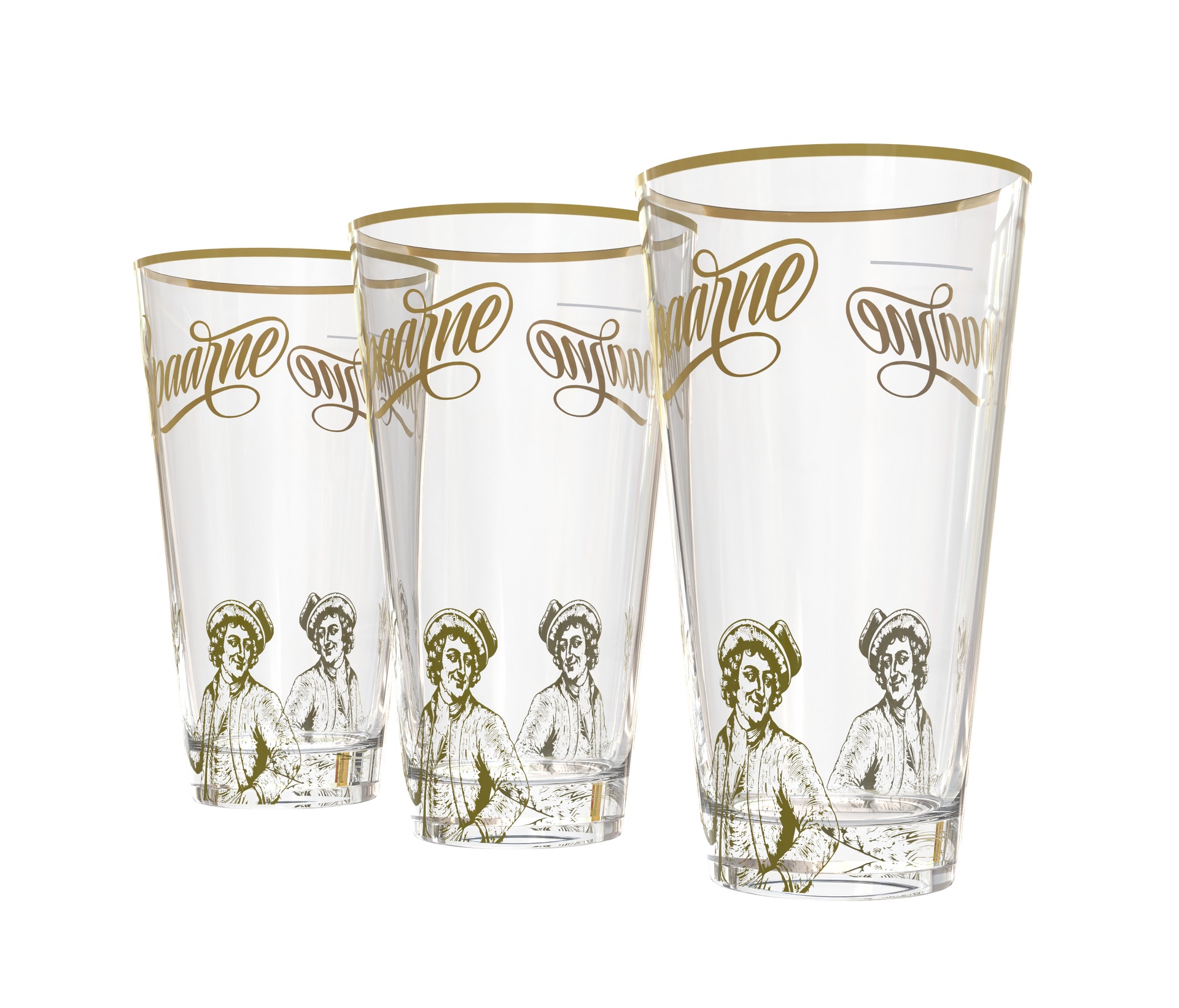 Spaarne Glazenset (3 stuks)