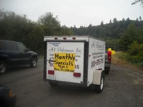 A Trailer Full Of Handwriting And Signage – Aberdeen, WA – A-1 Performance Inc.