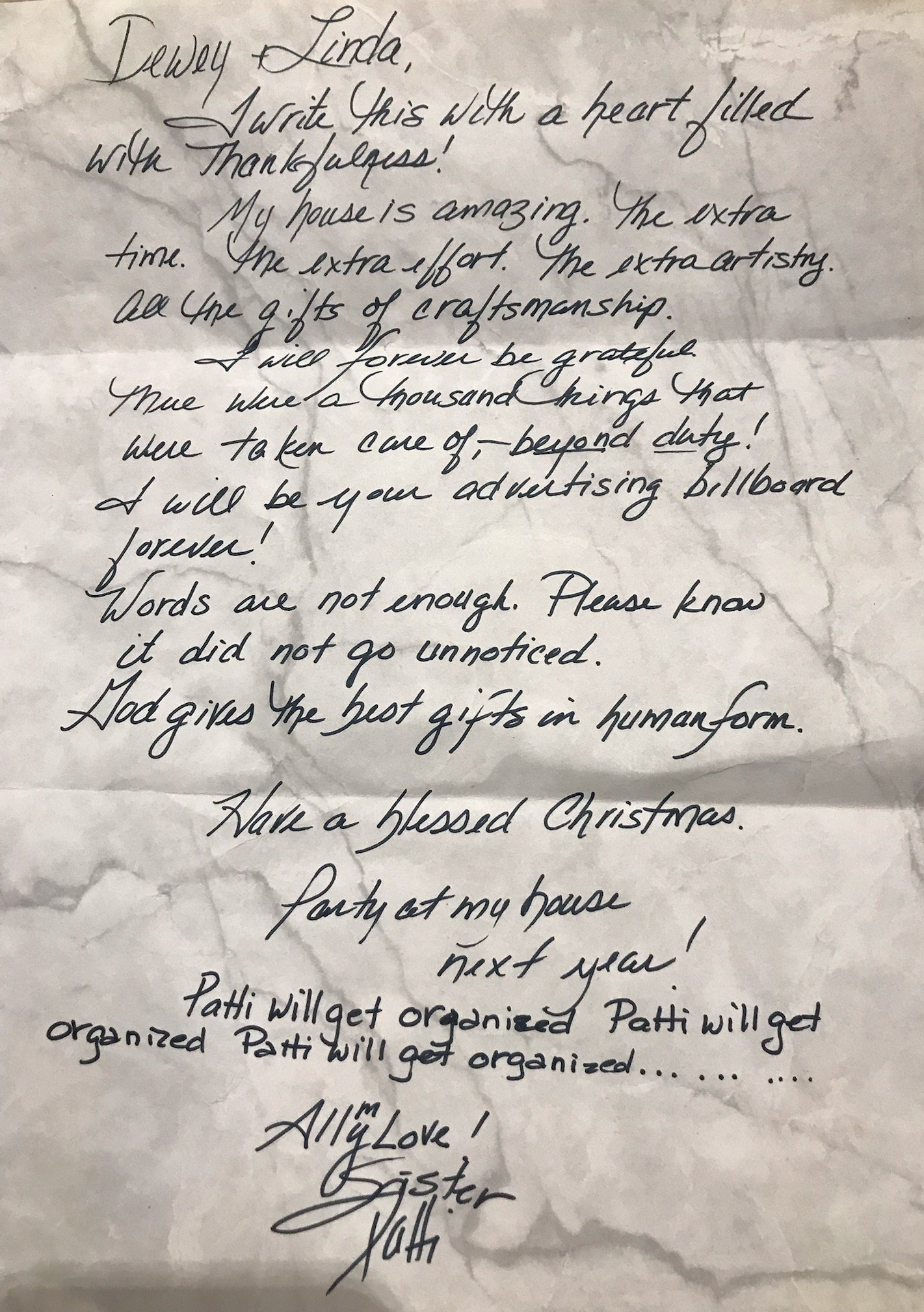Wood Inspired Testimonial