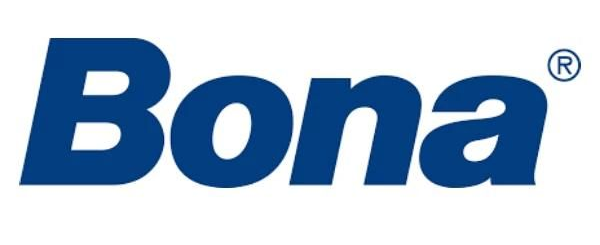 Blue Bona logo on a white background with a registered trademark symbol.