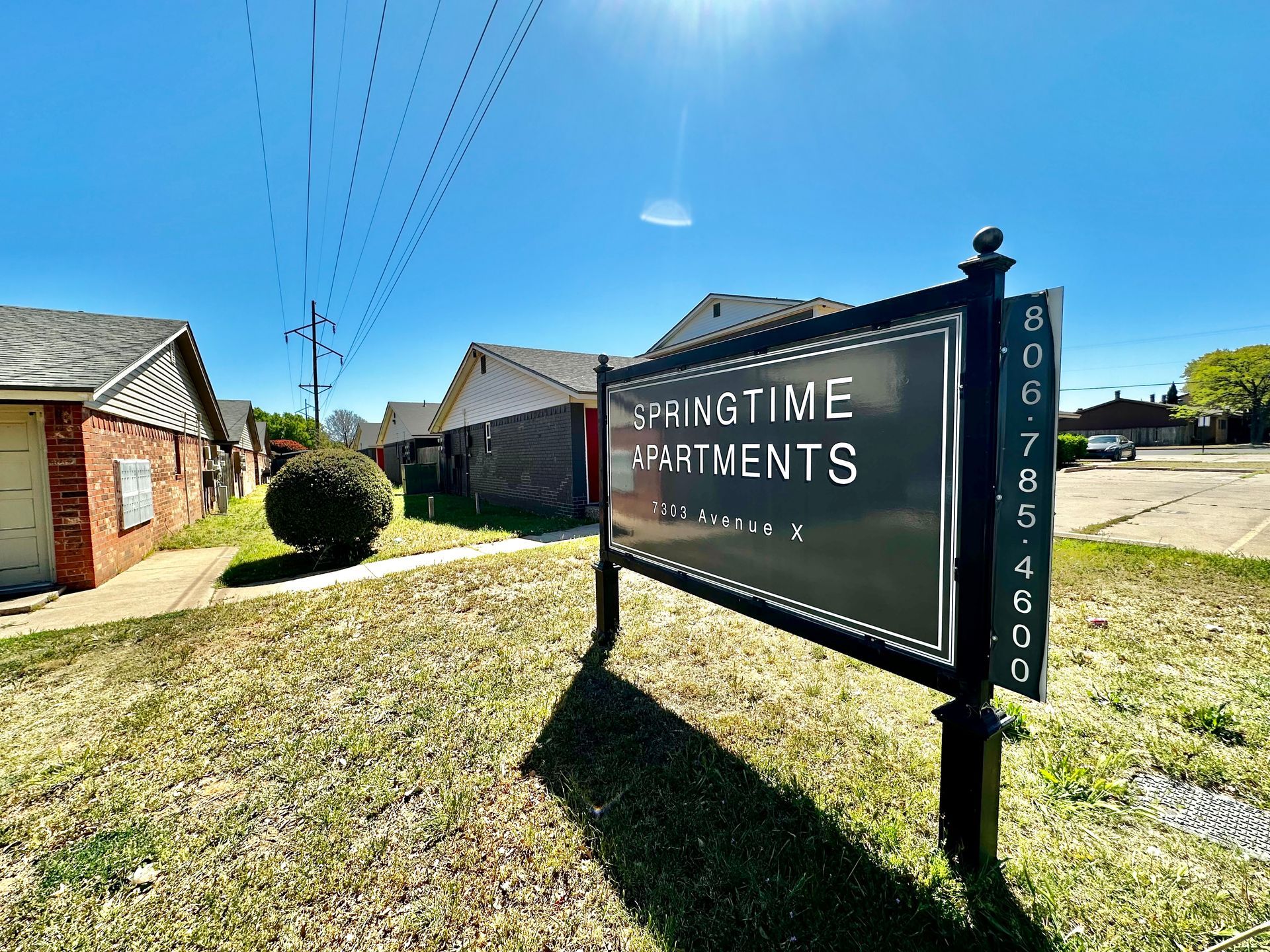 sign outside