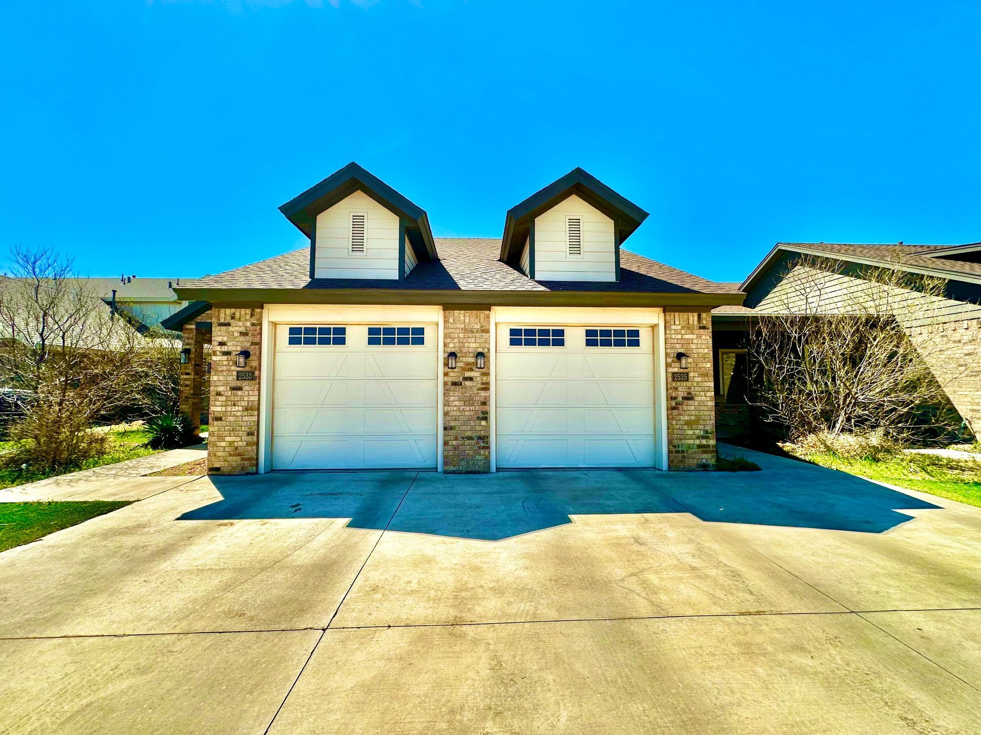 double garage