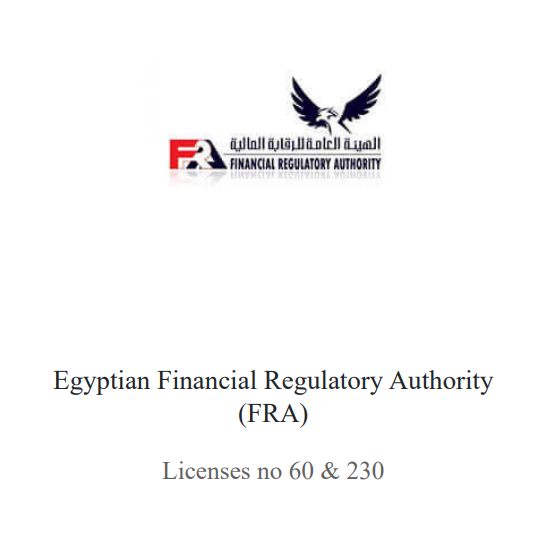 The egyptian financial regulatory authority licenses no 60 and 230