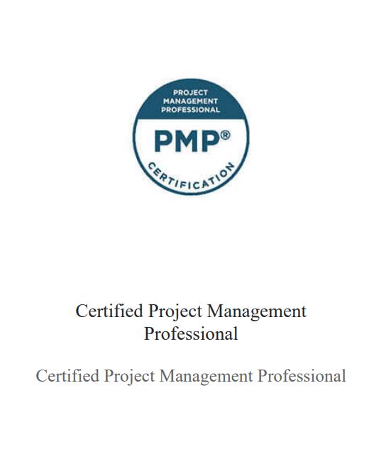 certified project management professional