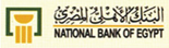 The logo for the national bank of egypt is yellow and green.