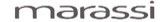 logo for marassi on a white background
