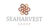 The logo for seaharvest group has a flower on it.