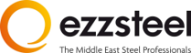 A logo for ezzsteel the middle east steel professionals