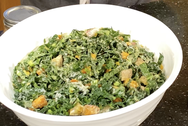 Kale and Sweet Potato Salad