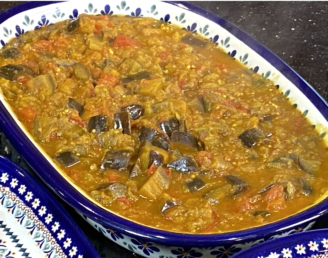 Indian Style Eggplant Puree