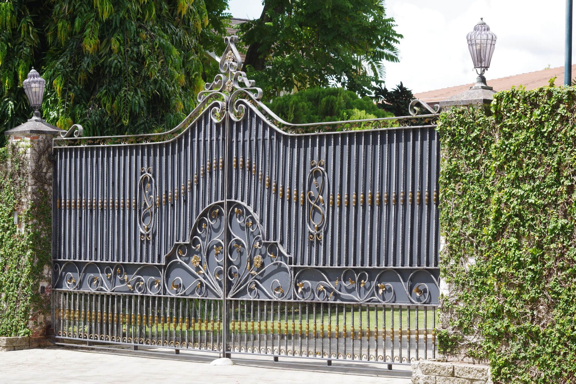 Wrought Iron Gate