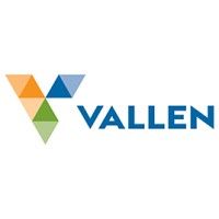 Es un logotipo para una empresa llamada vallen.