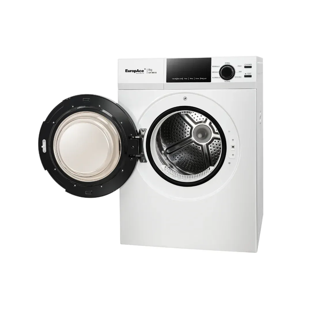 EuropAce 8kg Vented Dryer EDY 5801B