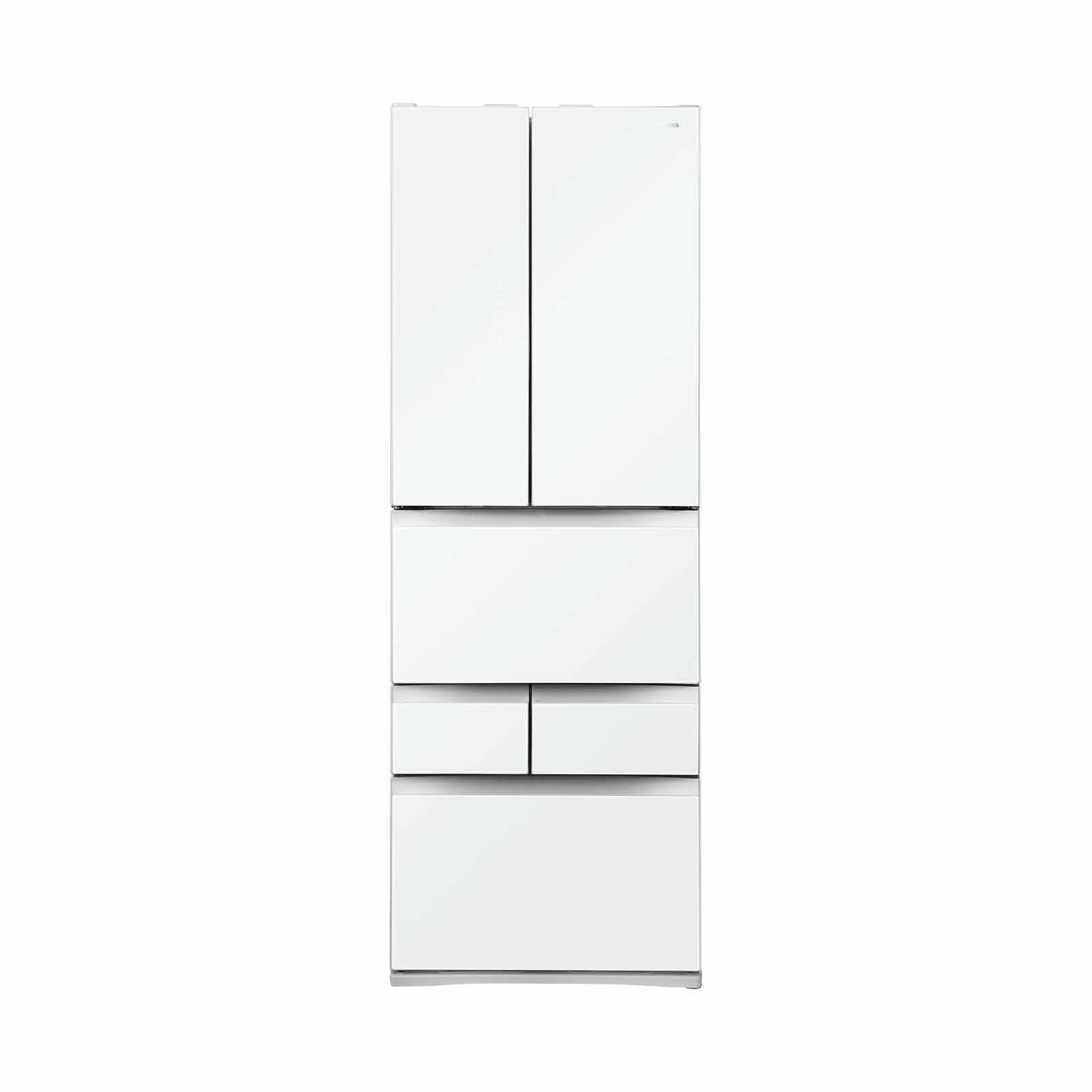 TOSHIBA GR-RM593WE-PGX(B3) MULTIDOOR FRIDGE (451L) - FUJI WHITE GLASS