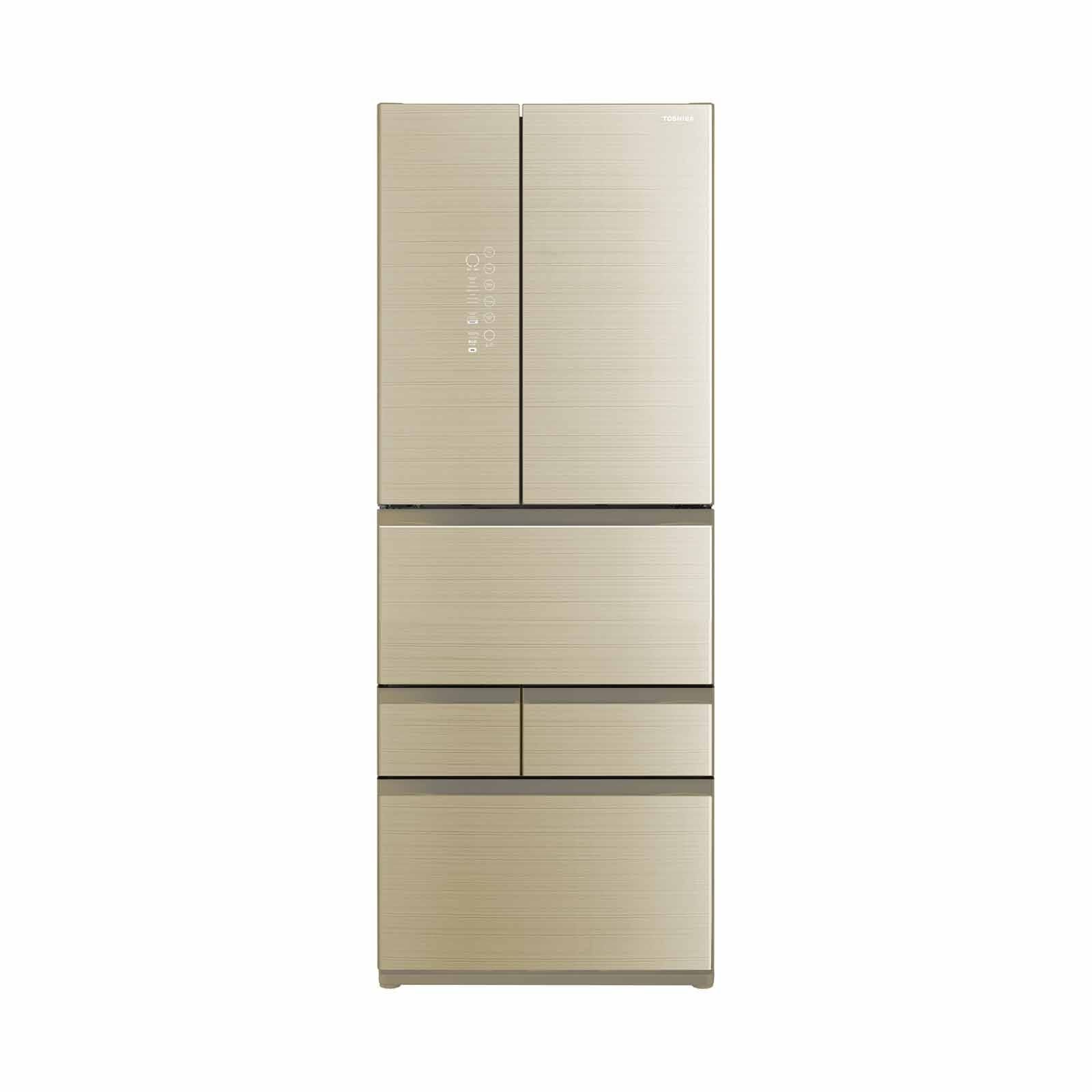 TOSHIBA GR-RM631WE-PGX(A6) MULTI-DOOR FRIDGE IVORY GOLDEN (588L)
