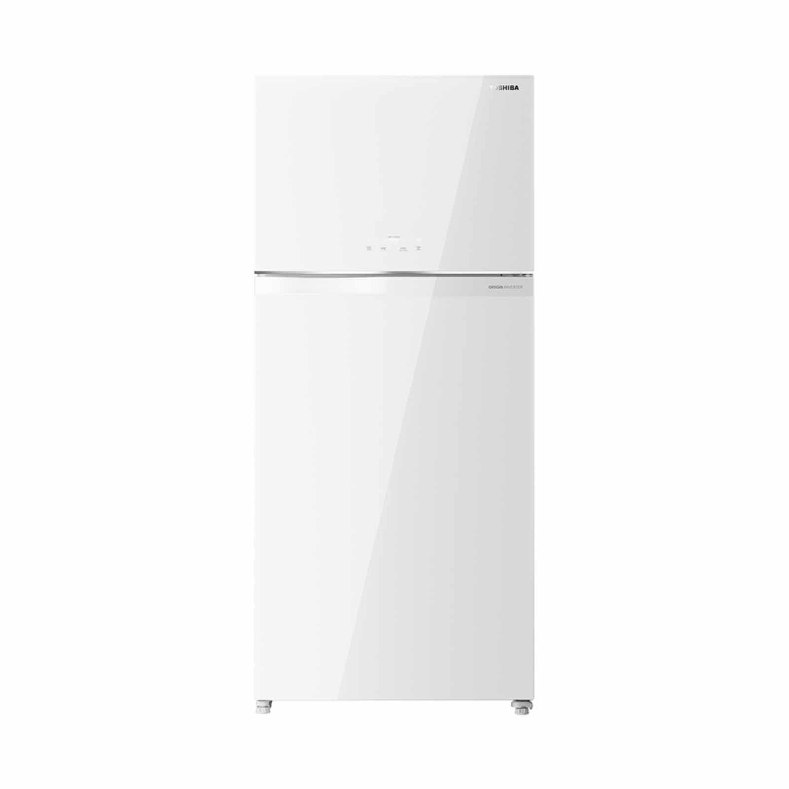 TOSHIBA GR-RT835WE-PGX(B5) 2 DR FRIDGE (597L) - WHITE GLASS