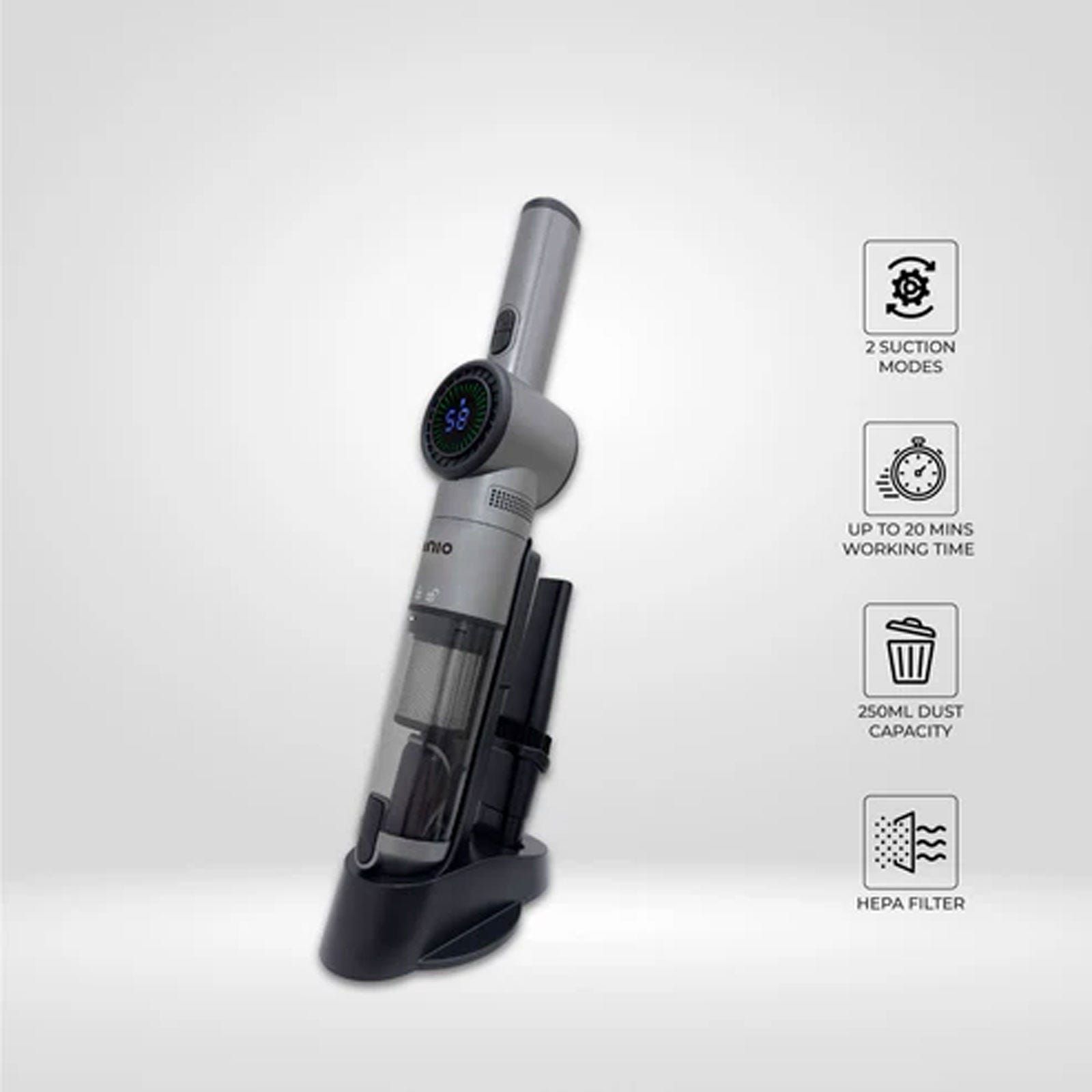 NNIO N0650HVC CORDLESS HANDHELD VACUUM CLEANER