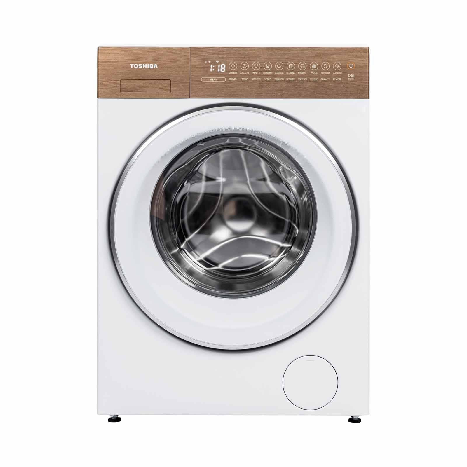 Toshiba 10.5Kg Front Load Washing Machine TW-T37BZP115MWS(WT)