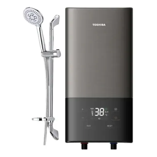 Toshiba Electric Water Heater - Metallic Brown TWH-33EXNSG(T)