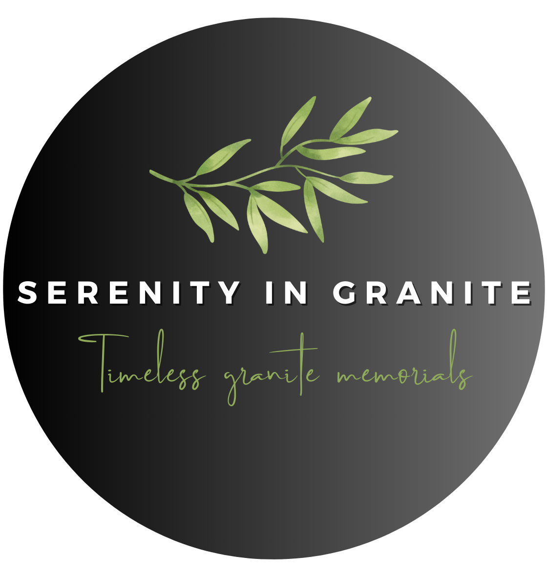 Serenity in Granite logo