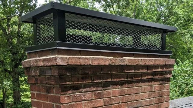 Chimney with a cap