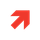 Red arrow pointing up and to the right.