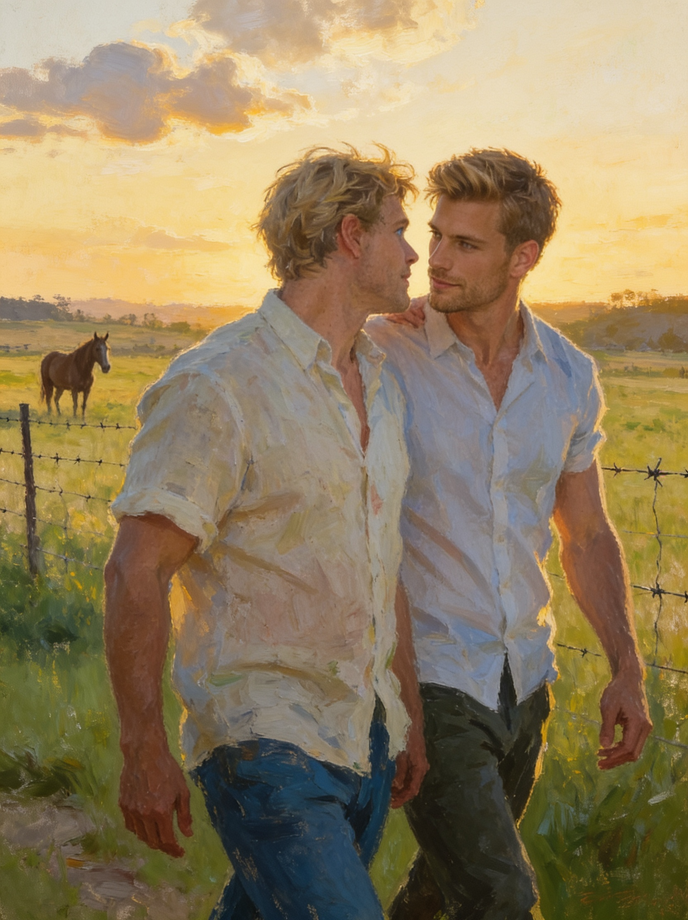 Featured romance novel cover by Cade Morrow