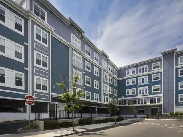 Apartment exterior at Wellington Parkside.