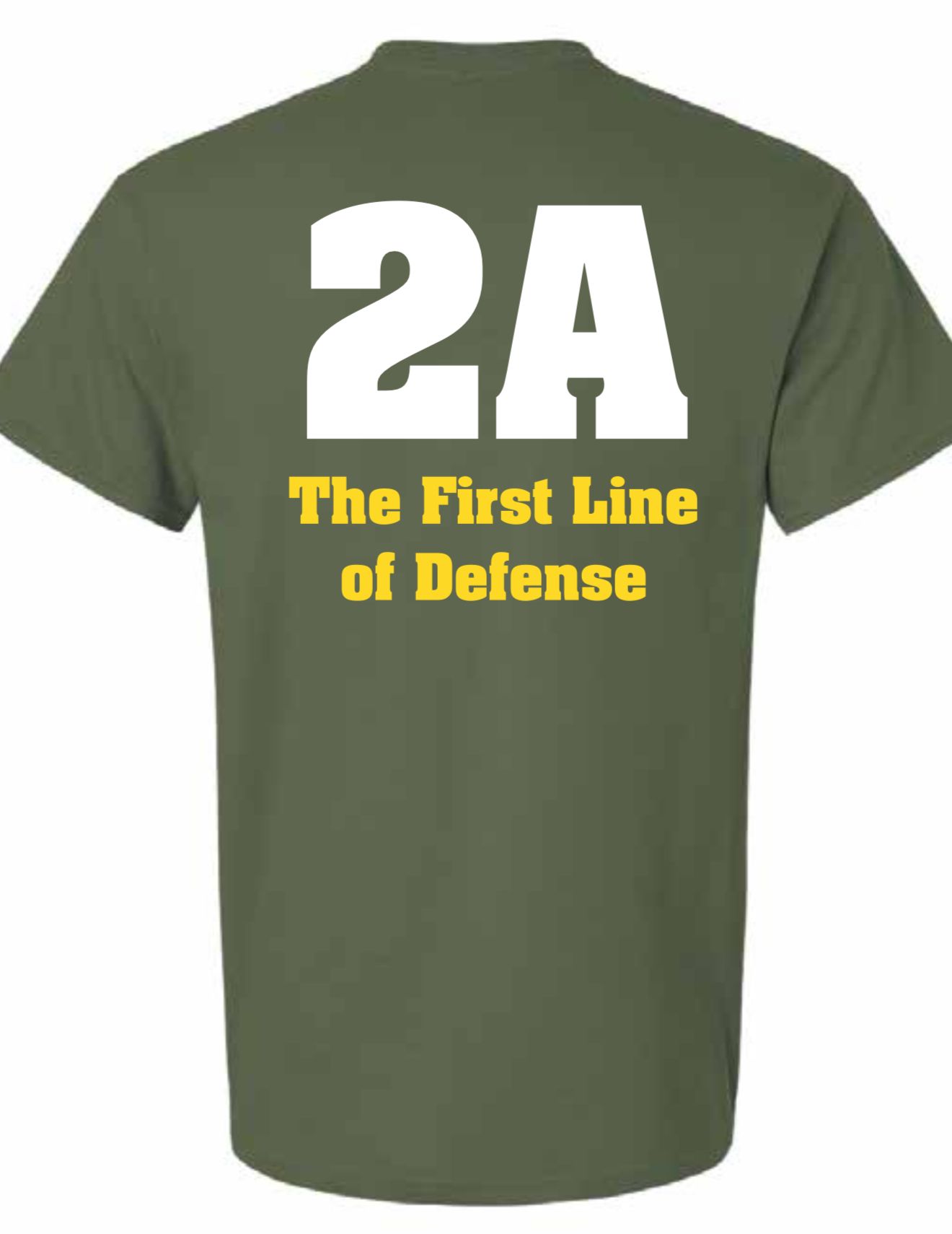 Green First Line of Defense T-shirt