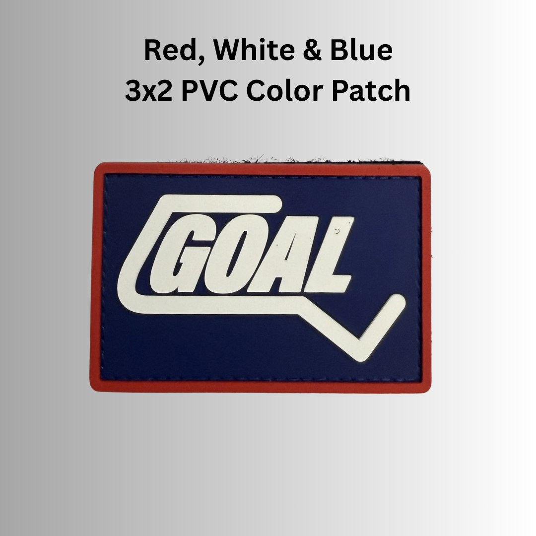 3 x 2 PVC Velcro Patches