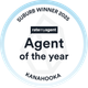 Suburb Winner 2025 badge: ratemyagent Agent of the Year, Kanahooka